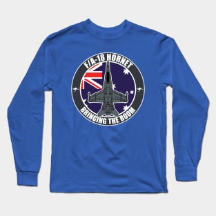 F/A-18 Hornet Australian Air Force Long Sleeve T-Shirt